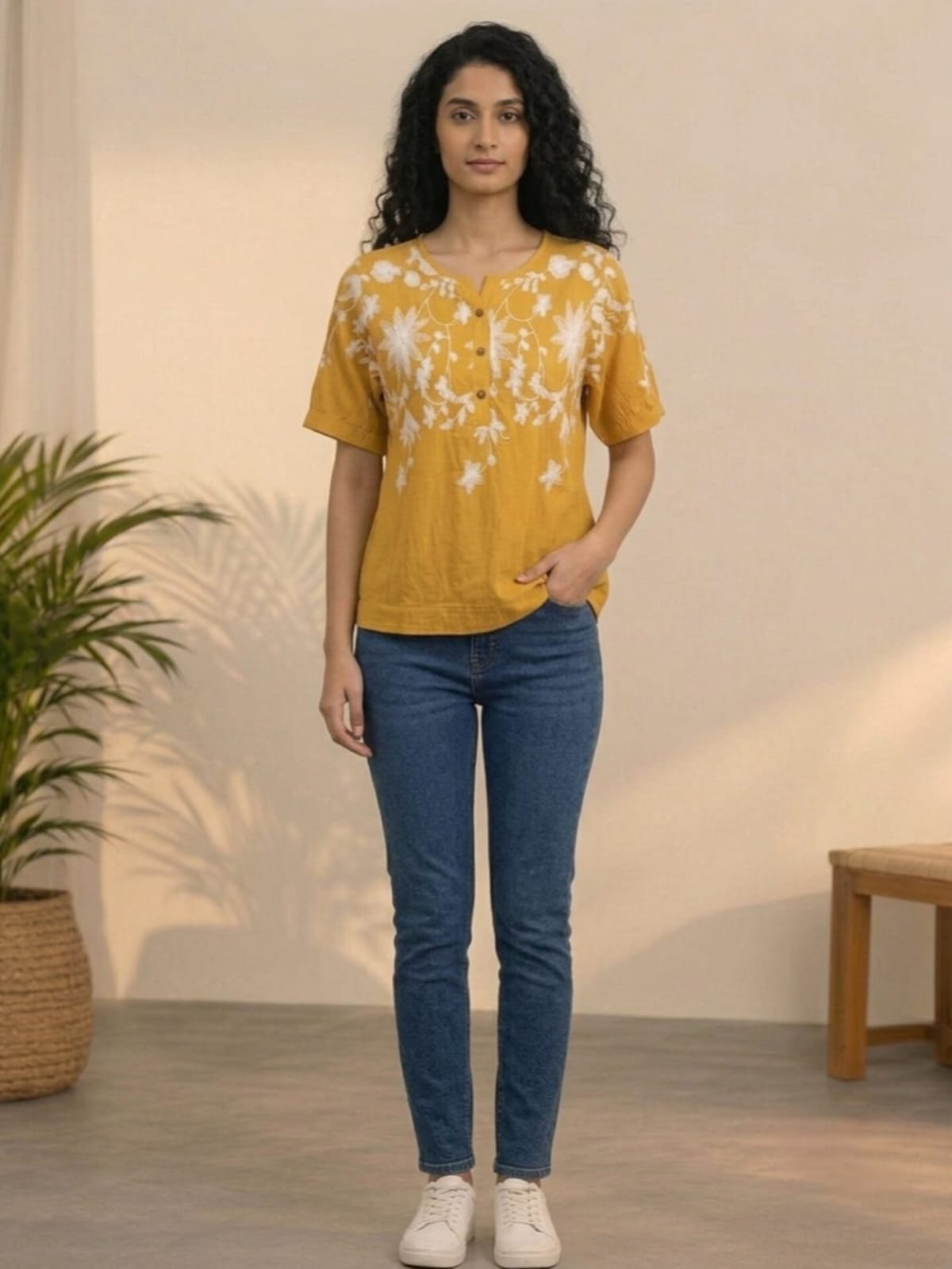 Lady Yellow Top